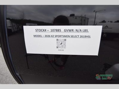 2026 KZ Sportsmen Select — photo 7 view