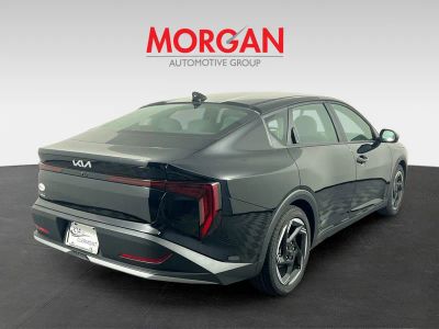 2026 Kia K4 — rear three-quarter view