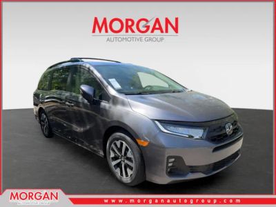 2026 Honda Odyssey EX-L in Gray — front three-quarter view