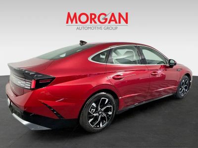 2024 Hyundai Sonata — rear three-quarter view