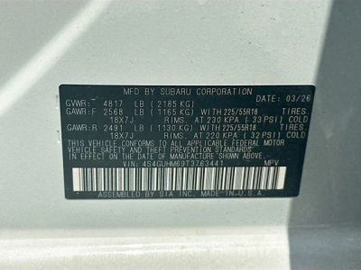 2026 Subaru Crosstrek — photo 31 view