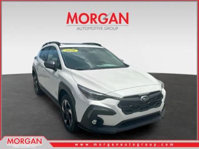 2026 Subaru Crosstrek Limited in White — front three-quarter view