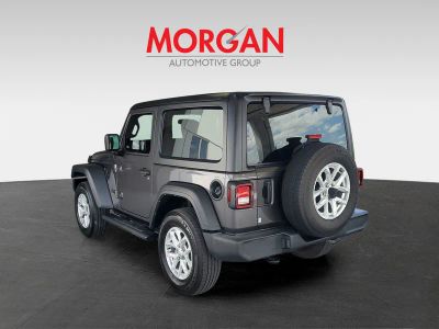 2023 Jeep Wrangler — rear three-quarter view