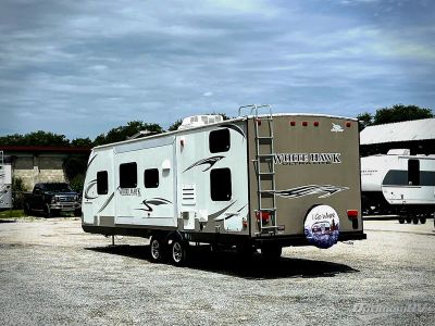 2013 Jayco White Hawk — rear three-quarter view