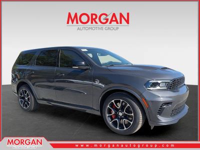 2026 Dodge Durango SRT Hellcat in Gray — front three-quarter view