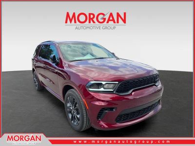 2026 Dodge Durango GT in Octane Red Pearlcoat — front three-quarter view