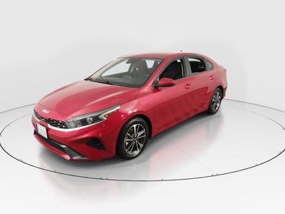 2022 Kia Forte — rear three-quarter view