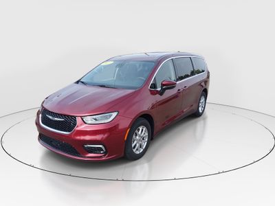 2023 Chrysler Pacifica — rear three-quarter view