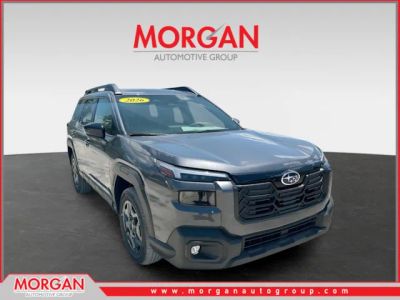 2026 Subaru Outback Premium in Gray — front three-quarter view