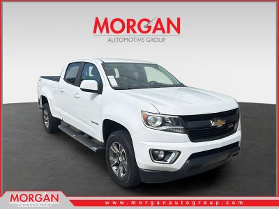 2017 Chevrolet Colorado 2WD Z71 in Summit White — front three-quarter view