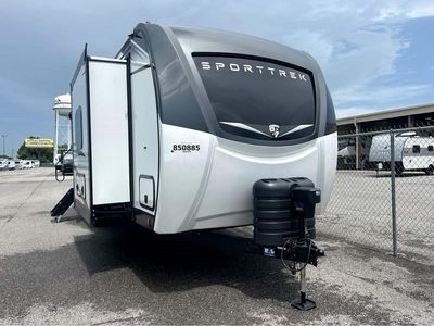 2026 VENTURE RV SPORTTREK — front three-quarter view