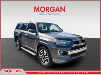 2016 Toyota 4Runner Limited in Magnetic Gray Metallic — front three-quarter view