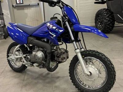 2026 Yamaha TT-R50E — front three-quarter view