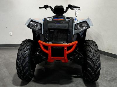 2025 Polaris Scrambler 850 — rear three-quarter view
