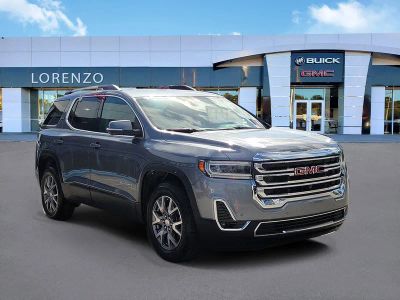 2022 GMC Acadia — rear three-quarter view