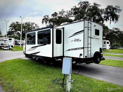 2025 East to West Alta — rear three-quarter view
