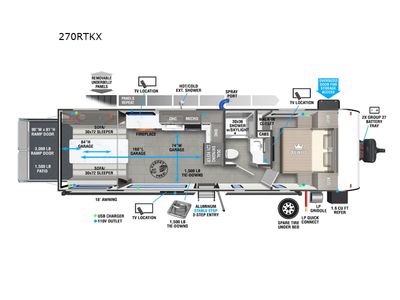 2024 Forest River RV Salem FSX - Photo 2