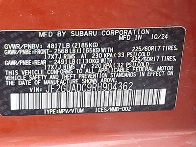 2024 Subaru Crosstrek - Photo 19