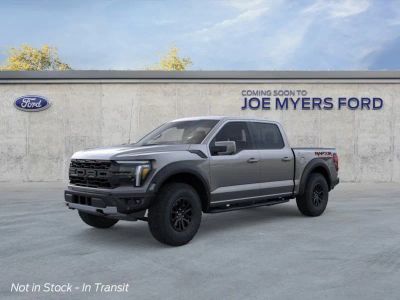 2026 Ford F-150 in M7 Gray — front three-quarter view