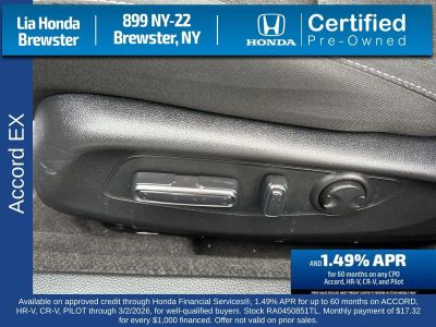 2024 Honda Accord Sedan EX CVT - Photo 14