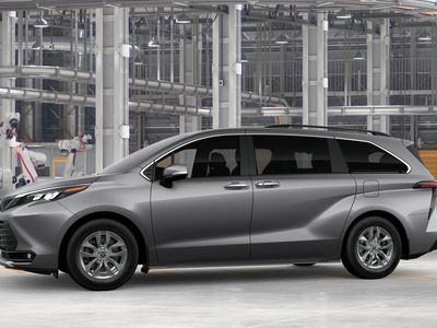 2026 Toyota Sienna — rear three-quarter view