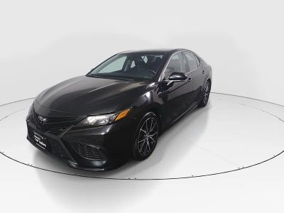 2024 Toyota Camry — rear three-quarter view