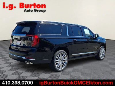 2026 GMC Yukon XL — interior view