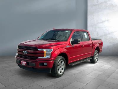 2018 Ford F-150 — front three-quarter view