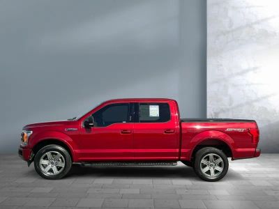2018 Ford F-150 — rear three-quarter view