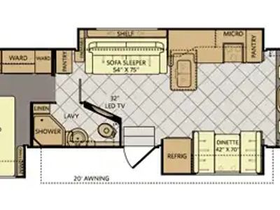 2014 Fleetwood RV Bounder - Photo 7