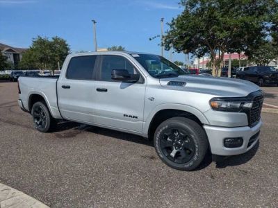 2026 RAM 1500 Big Horn/Lone Star in Silver Zynith Exterior Paint — front three-quarter view