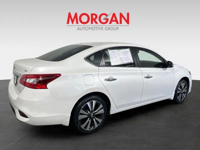 2019 Nissan Sentra — rear three-quarter view