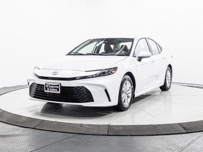 2025 Toyota Camry — rear three-quarter view