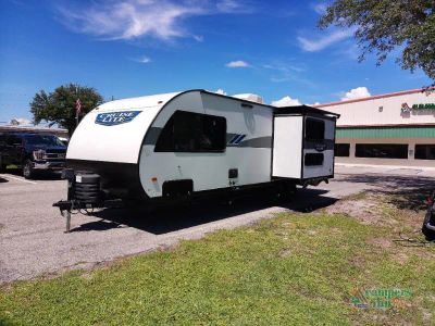 2024 Forest River RV Salem — rear three-quarter view