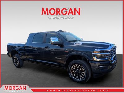 2026 Ram 2500 Limited Longhorn in Blue — front three-quarter view