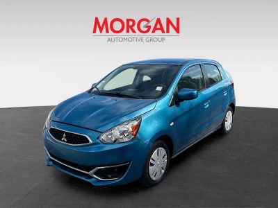 2019 Mitsubishi Mirage — rear three-quarter view