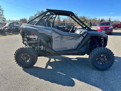 2026 Polaris RZR PRO XP Ultimate Z26XPD92AH in Slate Gray — front three-quarter view
