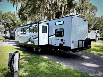 2023 Forest River Cherokee Alpha Wolf — rear three-quarter view