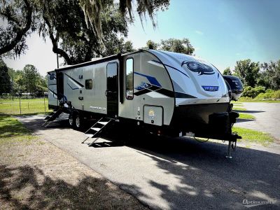 2023 Forest River Cherokee Alpha Wolf — front three-quarter view