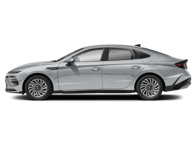 2026 Hyundai Sonata Hybrid — rear three-quarter view