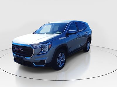 2024 GMC Terrain — rear three-quarter view