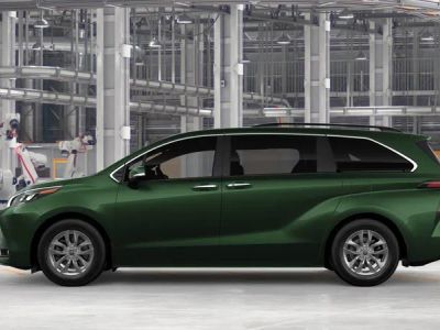 2026 Toyota Sienna — engine compartment view