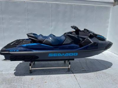 2026 Sea-Doo GTX™ 300 Tech, Audio, iDF, iBR — front three-quarter view