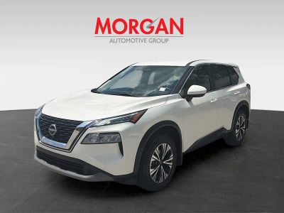 2023 Nissan Rogue — rear three-quarter view