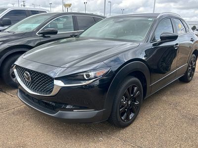 2024 Mazda CX-30 2.5 S Select Sport in Jet Black Mica — front three-quarter view