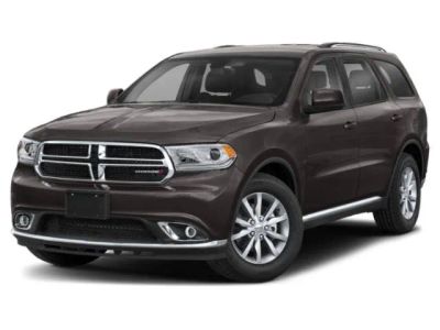 2018 Dodge Durango GT in White Knuckle Clearcoat — front three-quarter view