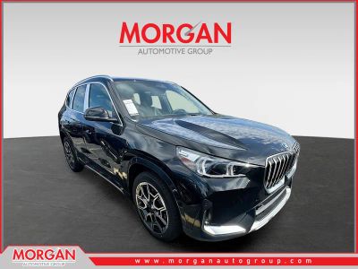 2026 BMW X1 xDrive28i in Black — front three-quarter view