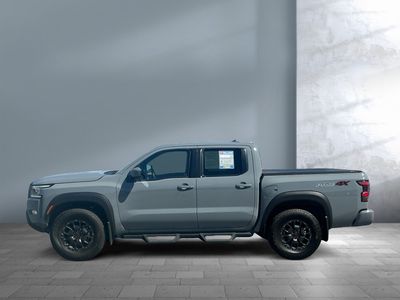 2023 Nissan Frontier — rear three-quarter view