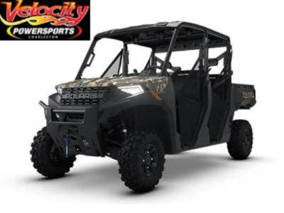2026 Polaris® Ranger Crew 1000 Premium Polaris Pursuit Camo — front three-quarter view