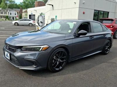 2024 Honda Civic — rear three-quarter view